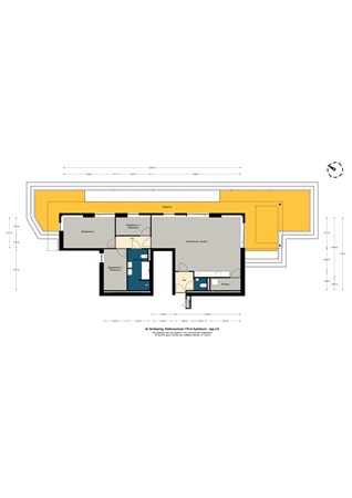 Floorplan - Stationsstraat, 7311 MJ Apeldoorn